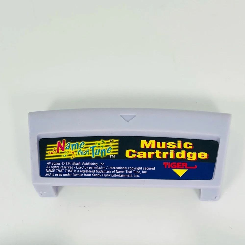 Tiger Name That Tune Electronic Handheld Game Pop Hits 60s-90s Tunes 1997 VTG